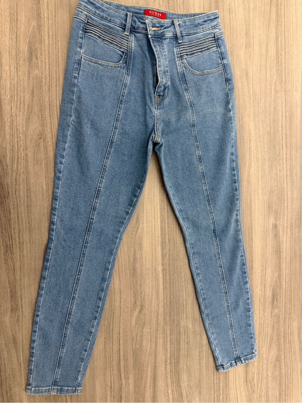 GUESS Women’s Skinny Jeans Blue Denim 30” Waist 27” Inseam